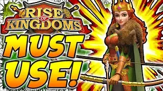 Aethelflaed Rise of Kingdoms Guide! Aethelflaed Talent Build, Rise of Kingdoms F2P Legendary!