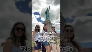 Statue of Liberty - Dream come true #newyork #groupdance #dancechallange