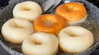 NEVER absorbs oil🔝PERFECT delicious rising yeast donut recipe