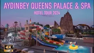 Aydinbey Queen`s Palace & Spa Hotel Kadriye / Belek Turkey. All inclusive Hotel. [4K] Turkiye Турция