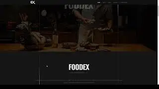 Foodex - One Page Restaurant WordPress Theme cafe food