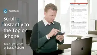Scroll Instantly to the Top of Messages, Photos and More on iPhone
