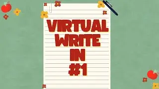 Virtual Write-In: 09/01/2024