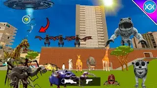 Nextbots in Playground Mod 4.5.5 All Animals Mutant Infected Zoochosis vs Zoonomaly Movie Gameplay