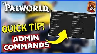 ADMIN Commands in Palworld 🦄