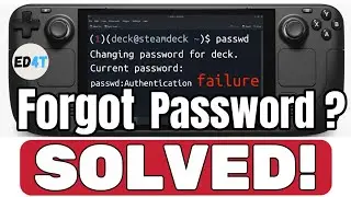 Forgot  Steam Deck Sudo Password? [ See New Method in Desc ]