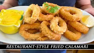 Making Restaurant-Style Fried Calamari at Home | Calamares Fritos Recipe