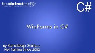 Part 7 - C# winForms - WIN Form Login Facility