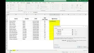 Calculating Age Groups