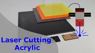 Cutting Acrylic with your Diode Laser - NEJE, Aufero, Ortur, and Atomstack Lasers Modules