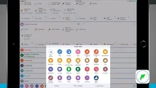 LightArrow Organizer iPad App Demo