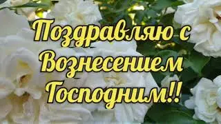 Поздравляю с Вознесением Господним!