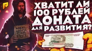 100РУБ ДОНАТА ХВАТИТ ДЛЯ НОВИЧКА? [RADMIR]