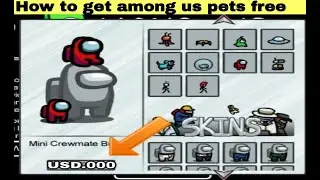 How to get among us pets free | Among us | Tricks & Trips | tricks 100 parson working |get free pets