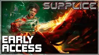SUPPLICE Early Access Gameplay 😈 DOOM esque Pixel Retro FPS | PC No Commentary