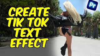 Create Tik Tok Style Text Animation In Premiere Pro! | Tutorial