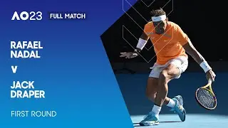 Rafael Nadal v Jack Draper Full Match | Australian Open 2023 First Round