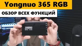 Yongnuo YN 365 RGB панель обзор