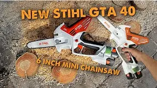 New Stihl GTA 40 6inch mini chainsaw