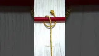 Knots Rope Trick DIY at Home, Home hacks ideas, #knotrope #shoelace #shorts #viral #diy #satisfying
