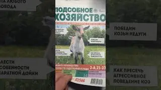 Публикация А.В.Краснова в 9 номере от 2023 года. Подсобное хозяйство