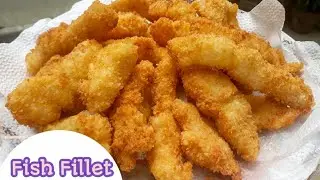 CRISPY FISH FILLET RECIPE | CREAM DORY FISH FILLET