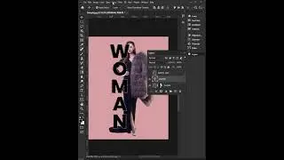 Cool Text overlay effect in Photoshop 