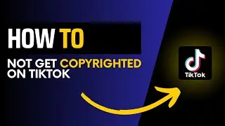 How to not get copyrighted on tiktok (Easy Method)