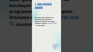 En Yüksek Maaşlı 5 Siber Güvenlik İşi  #claruswayglobal