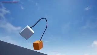 UE4 Test Rope with bones