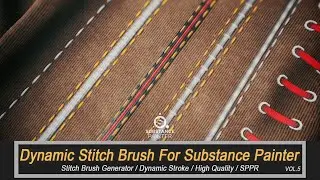 Get The Ultimate Dynamic Stitch Brush for Substance Painter!