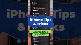 App Updates 📱 Things you should know 🔥 #iPhone Tips