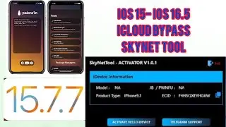 How To Bypass iCloud Hello Screen iOS 15.0 – 16.5.1 Free | 5s to x