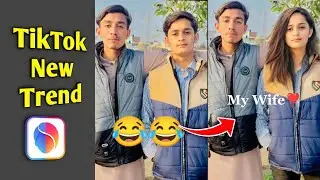 TIKTOK NEW TREND | HOW TO CHANGE FACE | FACE APP TRENDING EDITING TUTORIAL
