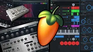 3️⃣Запись баса с midi-клавиатуры и VST-синтезатора 🎹