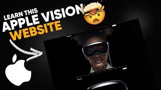 Clone Apple Vision Website: HTML, CSS, JavaScript Tutorial