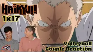 Volleyball Couple Reaction to Haikyu!! S1E17: 