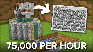 Minecraft Easy Cobblestone Farm Tutorial - Fully Automatic