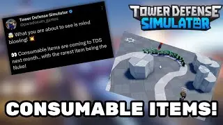 TDS CONSUMABLE ITEMS & NEW GAMEMODE SOON?! [TDS Update News]