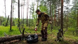 Одиночный поход в лес \ Навел порядок в лесу