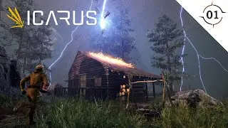 O INÍCIO DA JORNADA NESSE JOGO INCRÍVEL DE SOBREVIVÊNCIA | ICARUS GAMEPLAY PT BR - EP01 #icarus