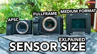 Does CAMERA SENSOR SIZE matter? 📷 2018