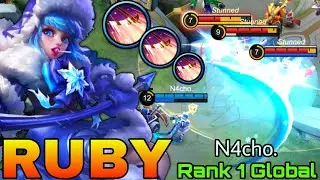 Dead Scythe!! Ruby Aggressive Play - Top 1 Global Ruby by N4cho. - Mobile Legends