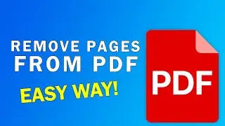 How to Delete Pages From PDF File