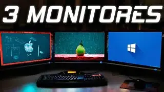 Como Ligar 3 Monitores Independentes no Notebook