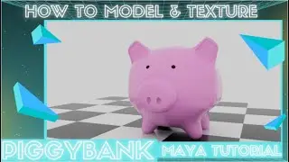 Modeling a Piggybank - Maya Tutorial