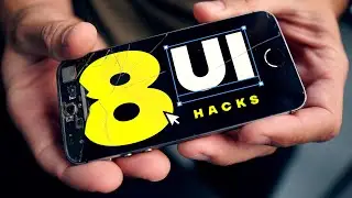 8 UI design HACKS in 180 SECONDS!!