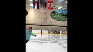 Figure Skating and Hockey Power Drills #shorts #iceskating #hockeydrills