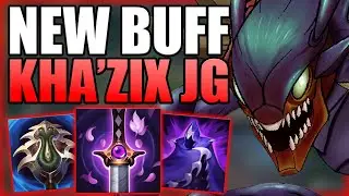 HOW TO PLAY KHAZIX JUNGLE & CARRY THE GAME AFTER HIS RECENT BUFF! Gameplay Guide League of Legends