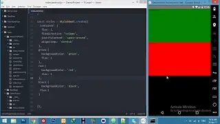 React native Flex layout || Flexbox layout || React native tutorial from scratch - Part 3